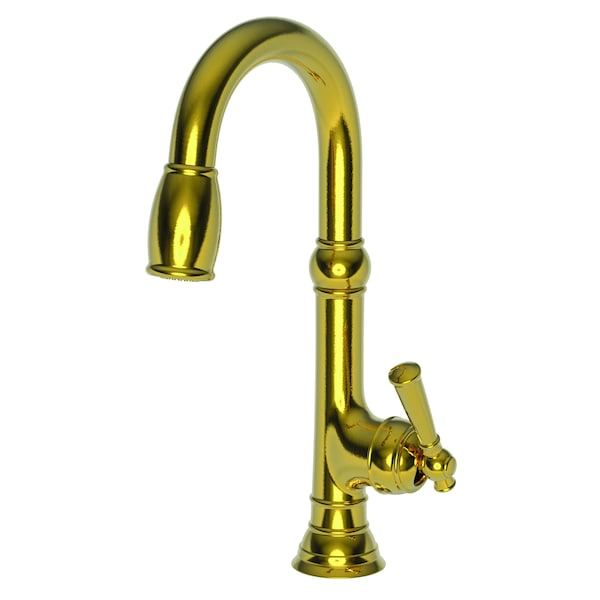 Newport Brass Prep/Bar Faucet in Polished Brass Uncoated (Living) 2470-5223-03N - main
